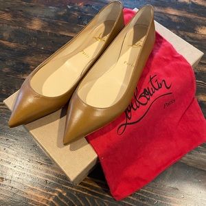 Christian Louboutin Ballalla Flat Napa Shiny 39.5